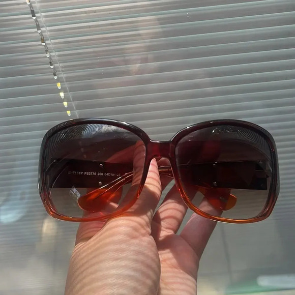 Fossil big frame brown sunglasses for women - Picture 1 of 4